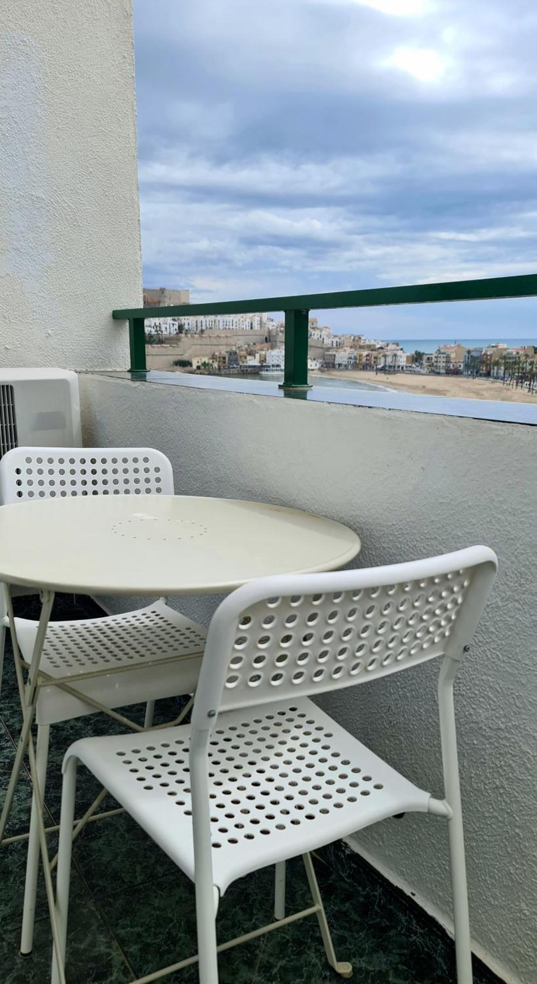 Apartamento Loft Primera Linea De Playa, Vistas Altas Mar Y Castillo Peñíscola المظهر الخارجي الصورة