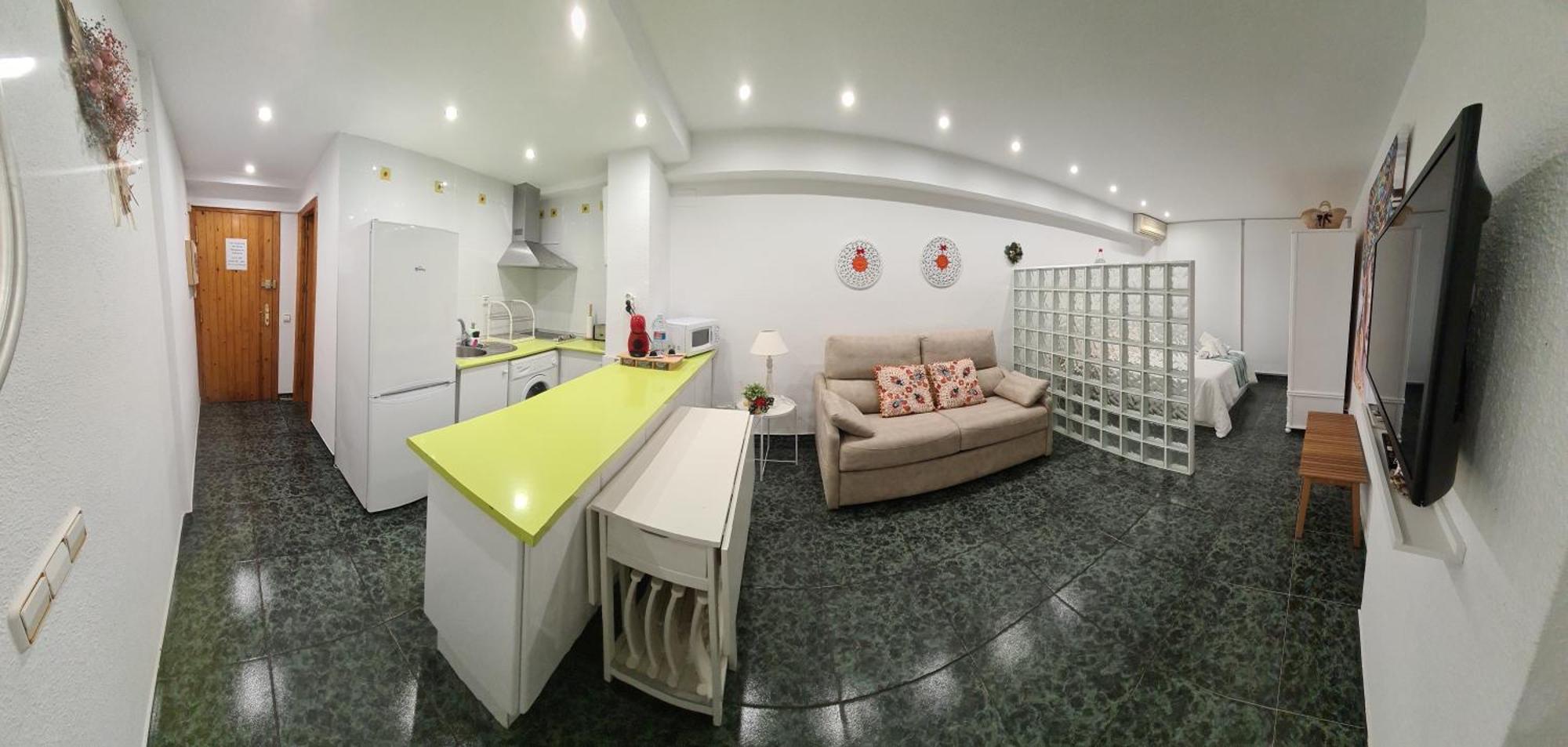 Apartamento Loft Primera Linea De Playa, Vistas Altas Mar Y Castillo Peñíscola المظهر الخارجي الصورة